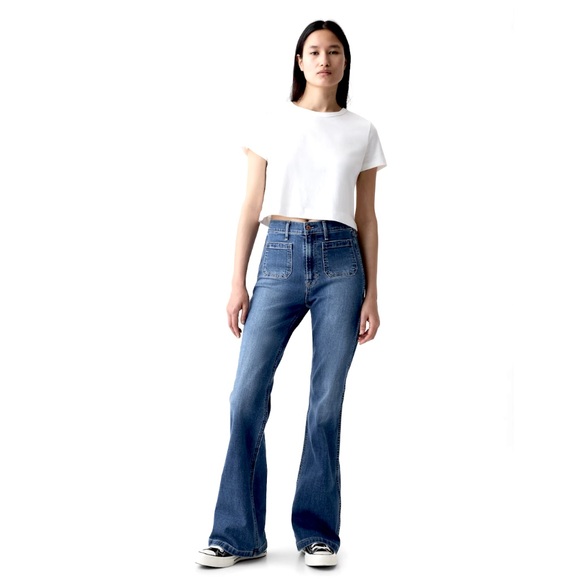 GAP Denim - GAP High Rise ‘70s Flare Jean